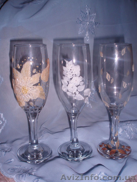 Свадебные Бокалы. Подарки - <ro>Изображение</ro><ru>Изображение</ru> #1, <ru>Объявление</ru> #16664