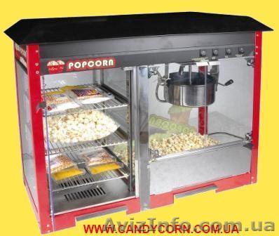 Новинка! Аппарат для попкорна со встроенной витриной    - <ro>Изображение</ro><ru>Изображение</ru> #1, <ru>Объявление</ru> #285924