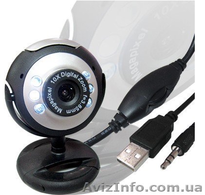 ВЕБ камера 1,3" с микрофоном и подсветкой 65грн. - <ro>Изображение</ro><ru>Изображение</ru> #1, <ru>Объявление</ru> #301927