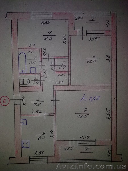продажа 3-х комнатной квартиры - <ro>Изображение</ro><ru>Изображение</ru> #1, <ru>Объявление</ru> #117489