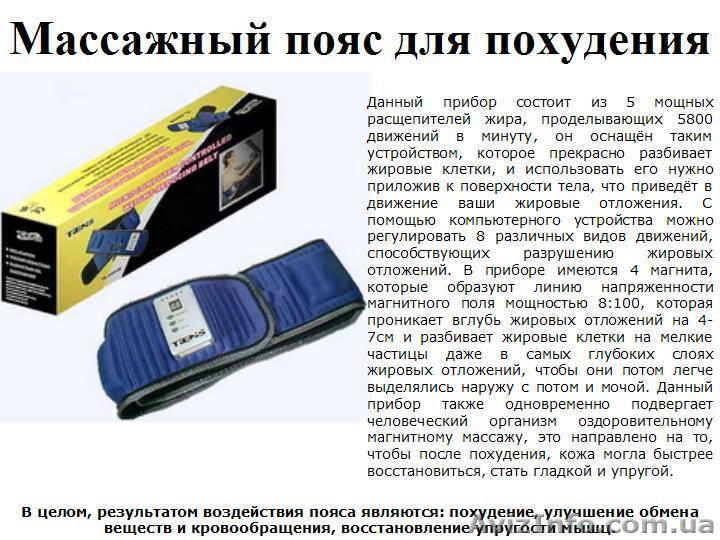Массажный пояс для похудения - <ro>Изображение</ro><ru>Изображение</ru> #1, <ru>Объявление</ru> #479783