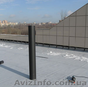 Гидроизоляция кровли рулонными материалами пвх, тпо мембраны - <ro>Изображение</ro><ru>Изображение</ru> #1, <ru>Объявление</ru> #461981