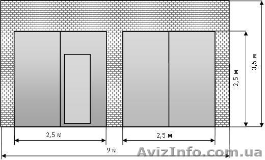 Двойной гараж для больших автомобилей - <ro>Изображение</ro><ru>Изображение</ru> #1, <ru>Объявление</ru> #512177