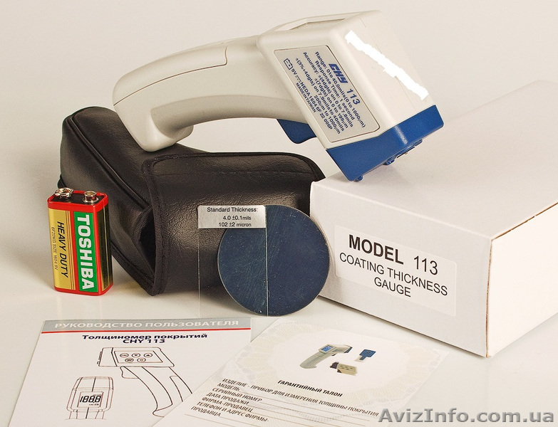 Толщиномер лакокрасочных покрытий  chy 113 - <ro>Изображение</ro><ru>Изображение</ru> #1, <ru>Объявление</ru> #667351