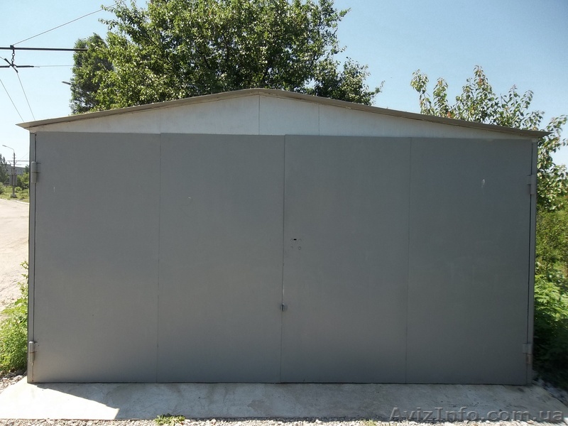 Гараж металлический двухскатный - <ro>Изображение</ro><ru>Изображение</ru> #1, <ru>Объявление</ru> #735948