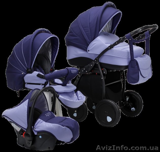 Продам коляску Zippy от Tutis 2в1 б.у - <ro>Изображение</ro><ru>Изображение</ru> #1, <ru>Объявление</ru> #889072