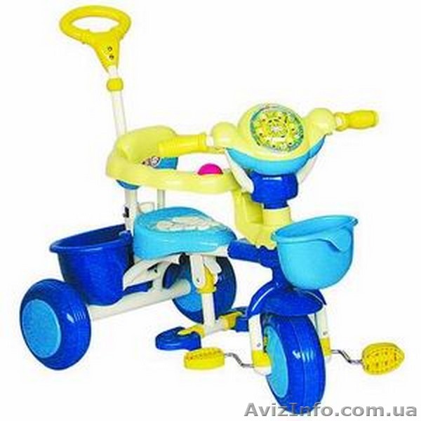 Детский трехколесный велосипед «люкс» - <ro>Изображение</ro><ru>Изображение</ru> #1, <ru>Объявление</ru> #898036