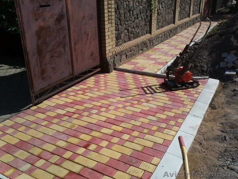 Продам тротуарную плитку  - <ro>Изображение</ro><ru>Изображение</ru> #1, <ru>Объявление</ru> #913399