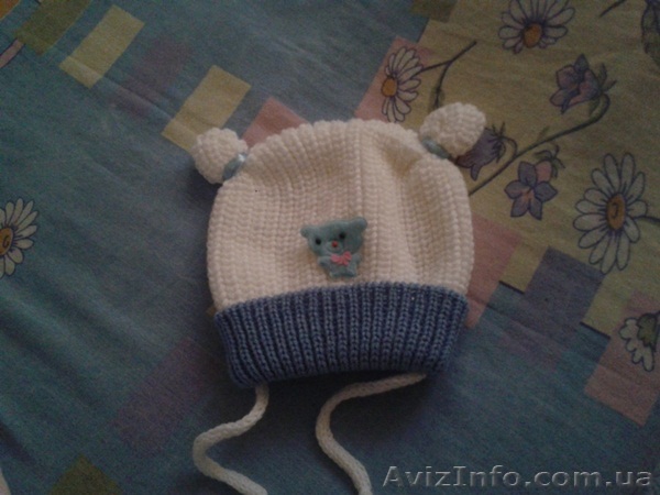 вязанная шапочка на мальчика - <ro>Изображение</ro><ru>Изображение</ru> #1, <ru>Объявление</ru> #961338