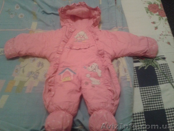 демисезонный комбинезончик до 9 мес. - <ro>Изображение</ro><ru>Изображение</ru> #1, <ru>Объявление</ru> #961342