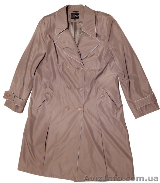 Плащ женский Elvi, новый, весенне - осенний, размер 56 - <ro>Изображение</ro><ru>Изображение</ru> #1, <ru>Объявление</ru> #976141