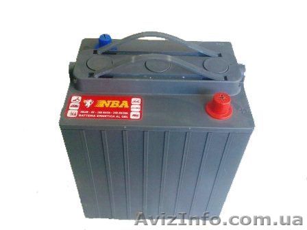 Тяговая гелевая аккумуляторная батарея NBA Sealed 3GL 6E / 6V 180Ah - <ro>Изображение</ro><ru>Изображение</ru> #1, <ru>Объявление</ru> #970500