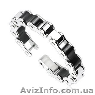 Браслет из ювелирной стали в форме велосипедной цепи - <ro>Изображение</ro><ru>Изображение</ru> #1, <ru>Объявление</ru> #990669