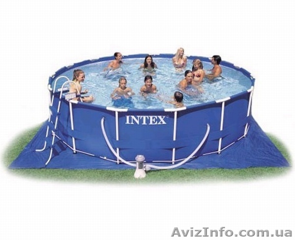 Бассейн Intex Metal Frame Pool Set 56946 - <ro>Изображение</ro><ru>Изображение</ru> #1, <ru>Объявление</ru> #989769
