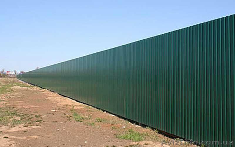 дешевый забор из профнастила - <ro>Изображение</ro><ru>Изображение</ru> #1, <ru>Объявление</ru> #1060279
