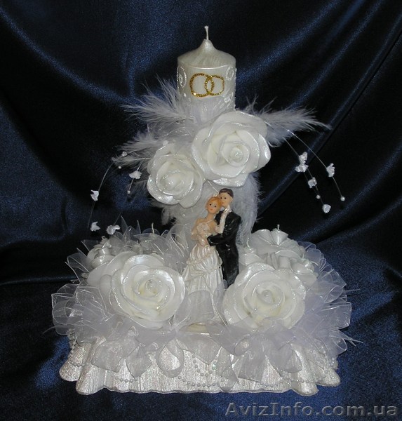 Свадебные резные свечи - <ro>Изображение</ro><ru>Изображение</ru> #1, <ru>Объявление</ru> #1100459