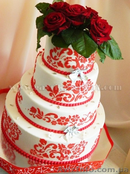 Свадебные торты в Донецке - <ro>Изображение</ro><ru>Изображение</ru> #1, <ru>Объявление</ru> #1329639