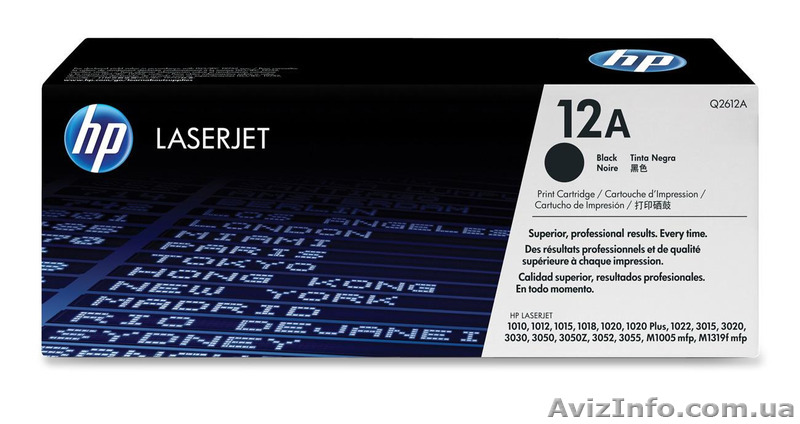 Картридж HP-Q2612A - <ro>Изображение</ro><ru>Изображение</ru> #1, <ru>Объявление</ru> #1465173