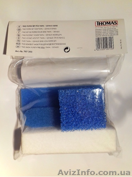 Фильтра для пылесоса Thomas TWIN, GENIUS арт 787203 Germany original - <ro>Изображение</ro><ru>Изображение</ru> #1, <ru>Объявление</ru> #1554189