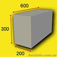 Донецкий пенобетонный завод. Пеноблок 60х30х20см. и 60х30х10см. - <ro>Изображение</ro><ru>Изображение</ru> #3, <ru>Объявление</ru> #596024