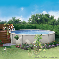 Морозоустойчивые сборные наземные каркасные бассейны Atlantic Pools - <ro>Изображение</ro><ru>Изображение</ru> #1, <ru>Объявление</ru> #564210
