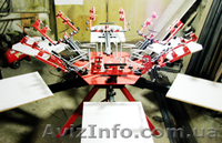 Ручной плоскопечатный станок карусельного типа 6х6 (6 столов 6 цветов) - <ro>Изображение</ro><ru>Изображение</ru> #2, <ru>Объявление</ru> #718309