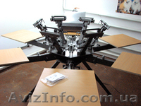 Ручной плоскопечатный станок карусельного типа 6х6 (6 столов 6 цветов) - <ro>Изображение</ro><ru>Изображение</ru> #3, <ru>Объявление</ru> #718309