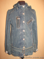 Куртка женская джинсовая с капюшоном. Испания - <ro>Изображение</ro><ru>Изображение</ru> #1, <ru>Объявление</ru> #754652