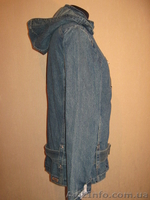 Куртка женская джинсовая с капюшоном. Испания - <ro>Изображение</ro><ru>Изображение</ru> #2, <ru>Объявление</ru> #754652