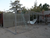 Металлический нержавеющий гараж ангар в Донецке и области, изготовление на заказ - <ro>Изображение</ro><ru>Изображение</ru> #1, <ru>Объявление</ru> #769155