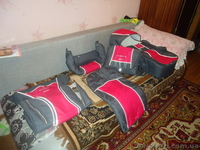 коляска-трансформер малиново-серая - <ro>Изображение</ro><ru>Изображение</ru> #2, <ru>Объявление</ru> #840515