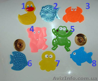 Антискользящие мини-коврики на присосках в ванную комнату - <ro>Изображение</ro><ru>Изображение</ru> #2, <ru>Объявление</ru> #837262