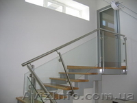 Лестницы и ограждения из нержавеющей стали и закаленного стекла. - <ro>Изображение</ro><ru>Изображение</ru> #2, <ru>Объявление</ru> #857358