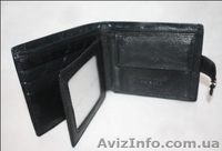 Мужской чёрный кожаный кошелёк - <ro>Изображение</ro><ru>Изображение</ru> #2, <ru>Объявление</ru> #853570
