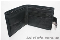 Мужской чёрный кожаный кошелёк - <ro>Изображение</ro><ru>Изображение</ru> #3, <ru>Объявление</ru> #853570