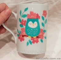 Роспись фарфоровой кружки.  Мастер-класс.  - <ro>Изображение</ro><ru>Изображение</ru> #3, <ru>Объявление</ru> #876949