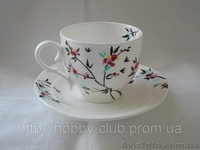 Роспись фарфоровой кружки.  Мастер-класс.  - <ro>Изображение</ro><ru>Изображение</ru> #1, <ru>Объявление</ru> #876949