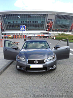 Прокат с водителем Лексус GS 250 (темно графитовый) для торжеств, деловых поездо - <ro>Изображение</ro><ru>Изображение</ru> #1, <ru>Объявление</ru> #930087