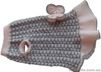 Одежда животным свяжу платье Бабочка - <ro>Изображение</ro><ru>Изображение</ru> #4, <ru>Объявление</ru> #938687