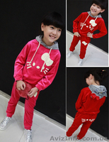 Велюровый детский костюм Hello Kitty для девочек - <ro>Изображение</ro><ru>Изображение</ru> #1, <ru>Объявление</ru> #975683