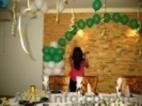 драпировка свадебного зала тканью, цветы из воздушных шаров - <ro>Изображение</ro><ru>Изображение</ru> #2, <ru>Объявление</ru> #1061697