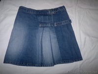 Юбка джинсовая с запАхом, р-р 42-44 - <ro>Изображение</ro><ru>Изображение</ru> #1, <ru>Объявление</ru> #1373377
