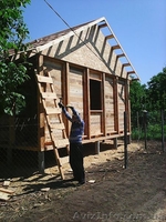 Садовый, дачный домик с террасой и мансардой.  - <ro>Изображение</ro><ru>Изображение</ru> #8, <ru>Объявление</ru> #1618110