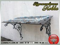 Козырьки и навесы из поликарбоната, сварные. - <ro>Изображение</ro><ru>Изображение</ru> #3, <ru>Объявление</ru> #1037254