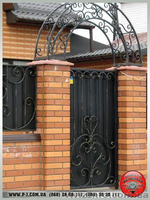 Кованые решетки, заборы, калитки, ворота, ограждения. - <ro>Изображение</ro><ru>Изображение</ru> #7, <ru>Объявление</ru> #1289871