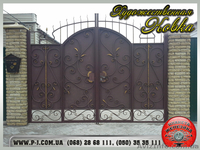 Ворота въездные, кованные, распашные, гаражные, откатные.  - <ro>Изображение</ro><ru>Изображение</ru> #1, <ru>Объявление</ru> #1289850