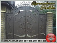 Ворота кованые, сварные, решетчатые, арочные под заказ. - <ro>Изображение</ro><ru>Изображение</ru> #5, <ru>Объявление</ru> #1037241