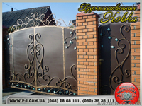 Ворота въездные, кованные, распашные, гаражные, откатные.  - <ro>Изображение</ro><ru>Изображение</ru> #7, <ru>Объявление</ru> #1289850
