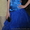 Синее выпускное платье  #29863