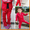 Детский спортивный костюм Адидас,  красный